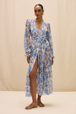 EDEN ROCK SEASHELL LONG ROBE