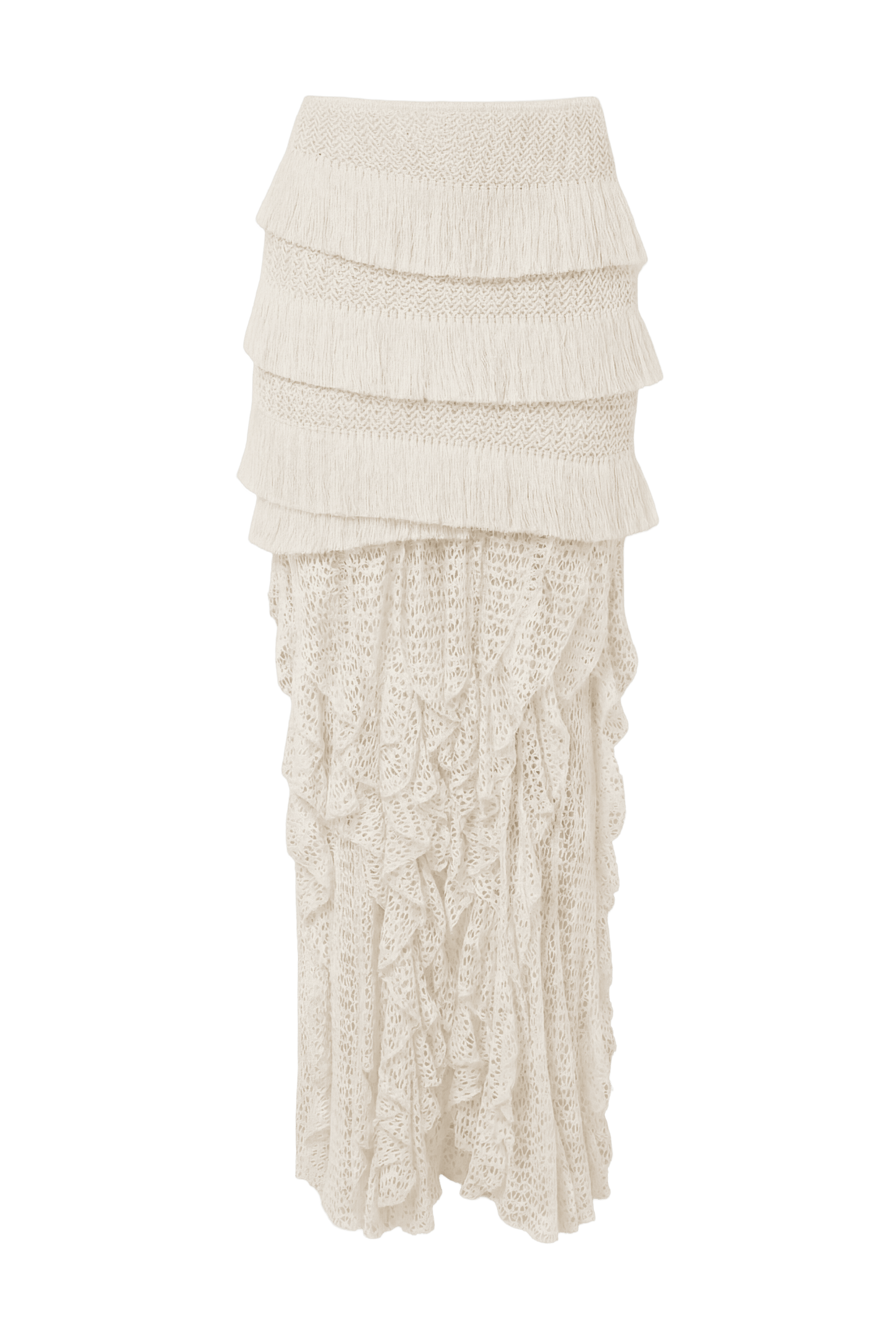 AYLA FRINGE MAXI SKIRT