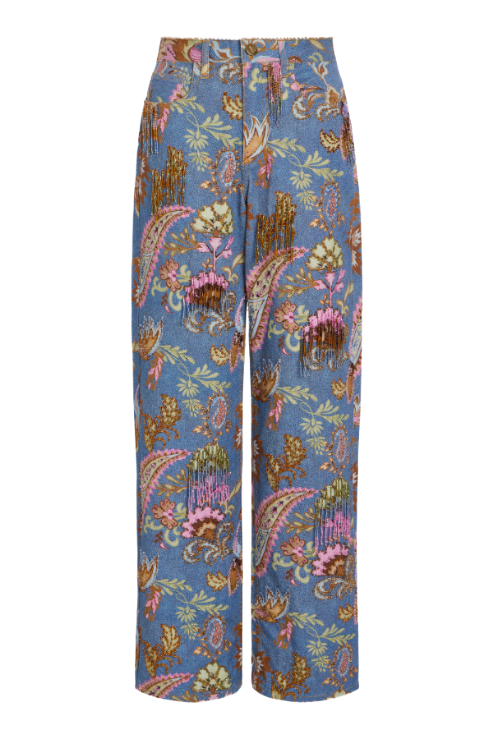 BOHO DENIM PANTS
