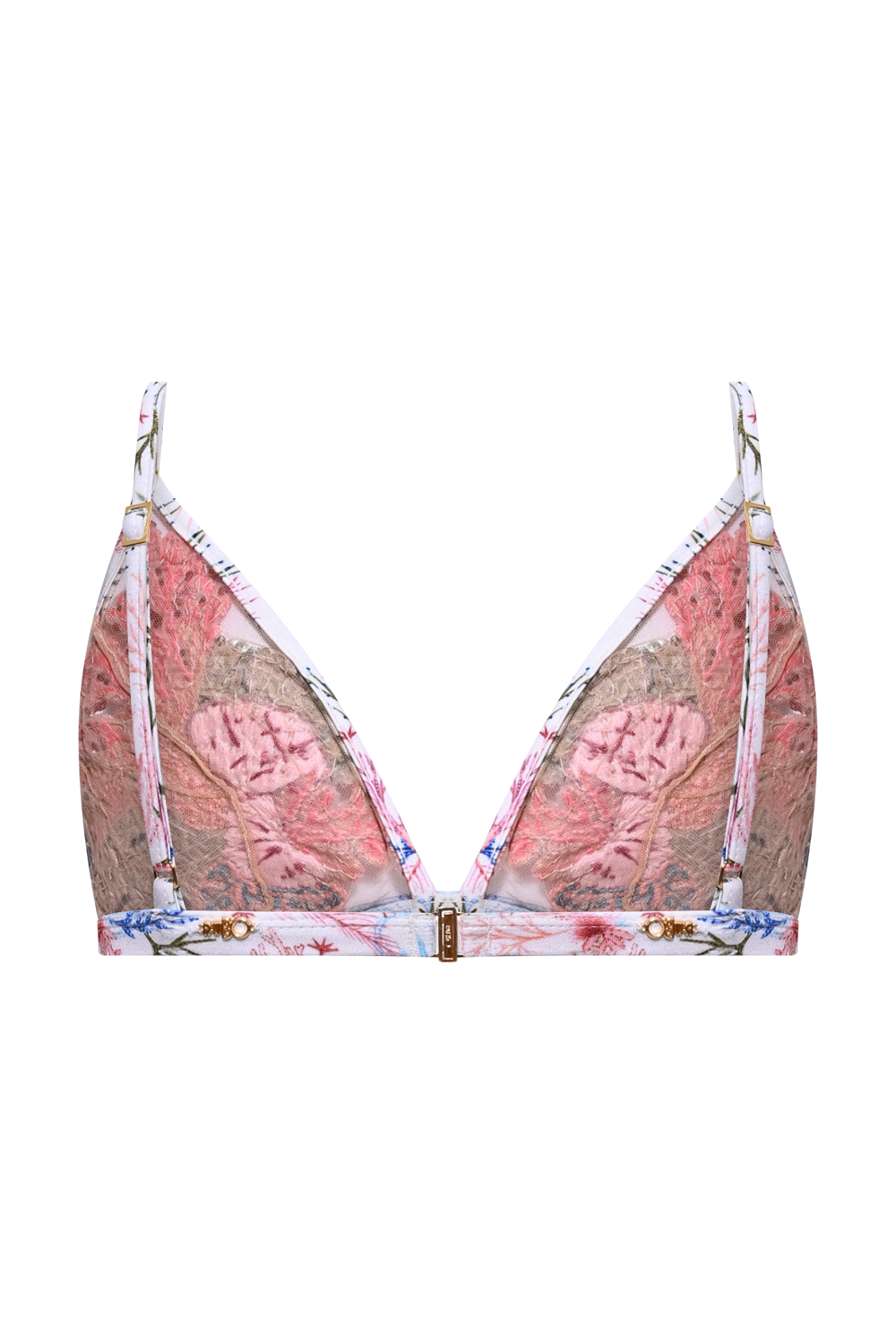 SEAWEED LACE BIKINI TOP