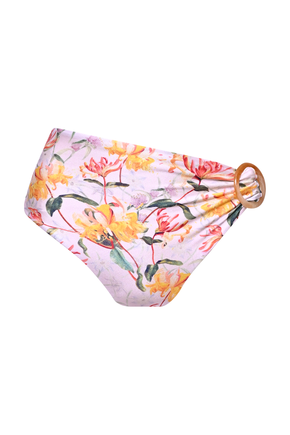 HONEY FLOWER HIGH WAIST BIKINI BOTTOM