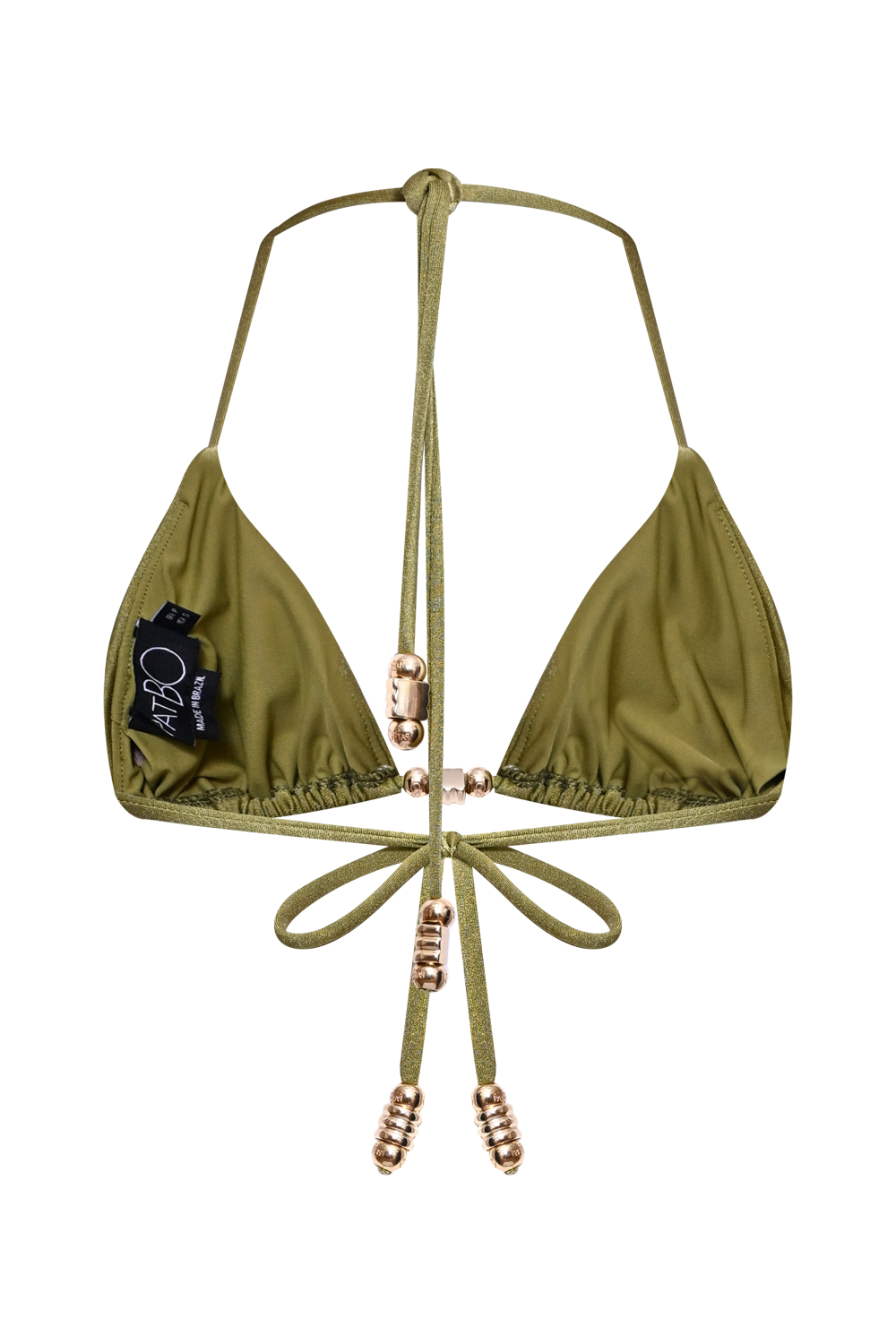 JADE LYCRA LACE BIKINI TOP