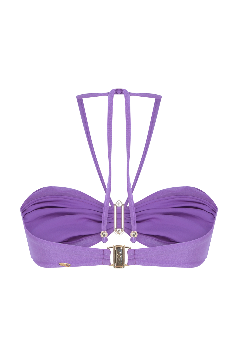 AURORA LYCRA LOTUS BUCKLE BIKINI TOP