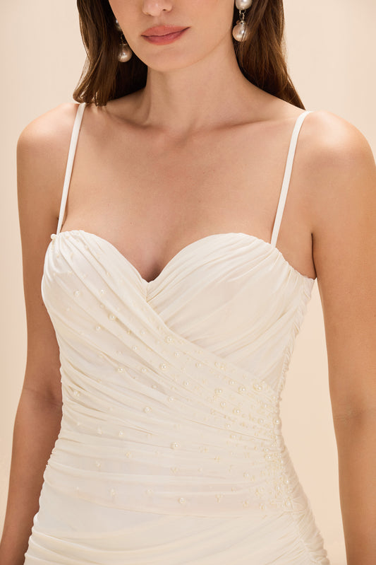 INTENSITY JERSEY BEADED TOP