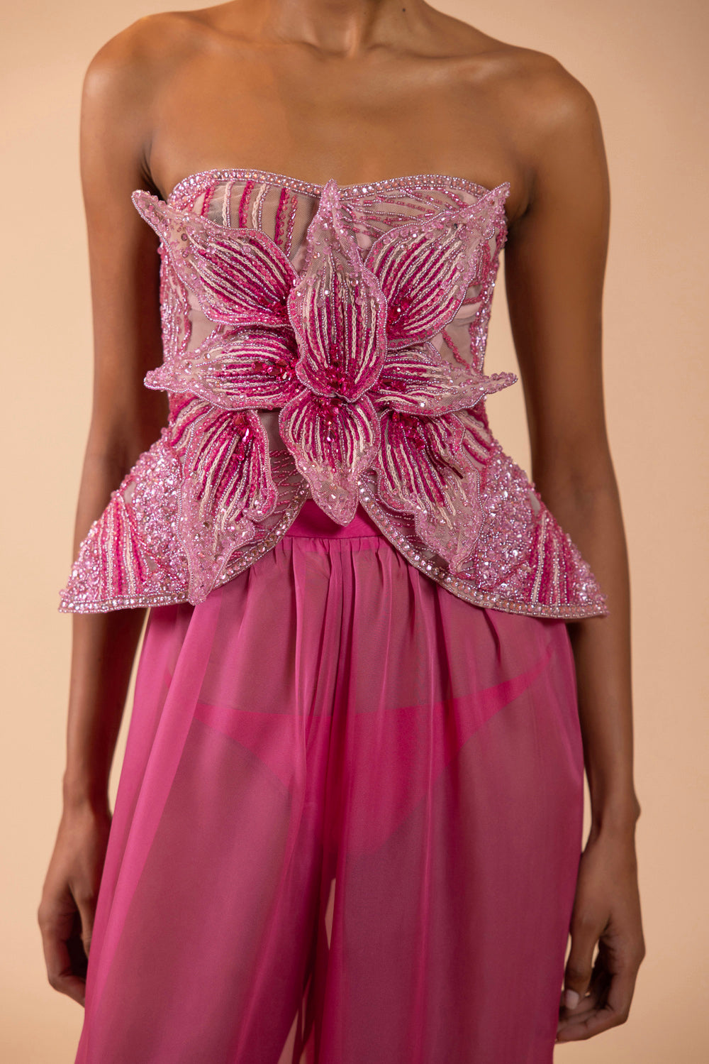 CHIFFON PATRICIA PANTS (RUNWAY)