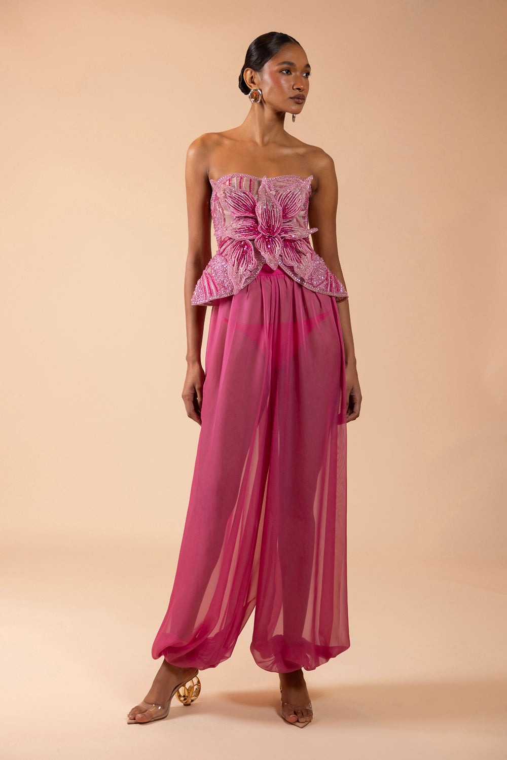 CHIFFON PATRICIA PANTS (RUNWAY)