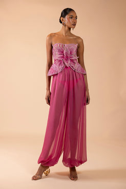 CHIFFON PATRICIA PANTS (RUNWAY)