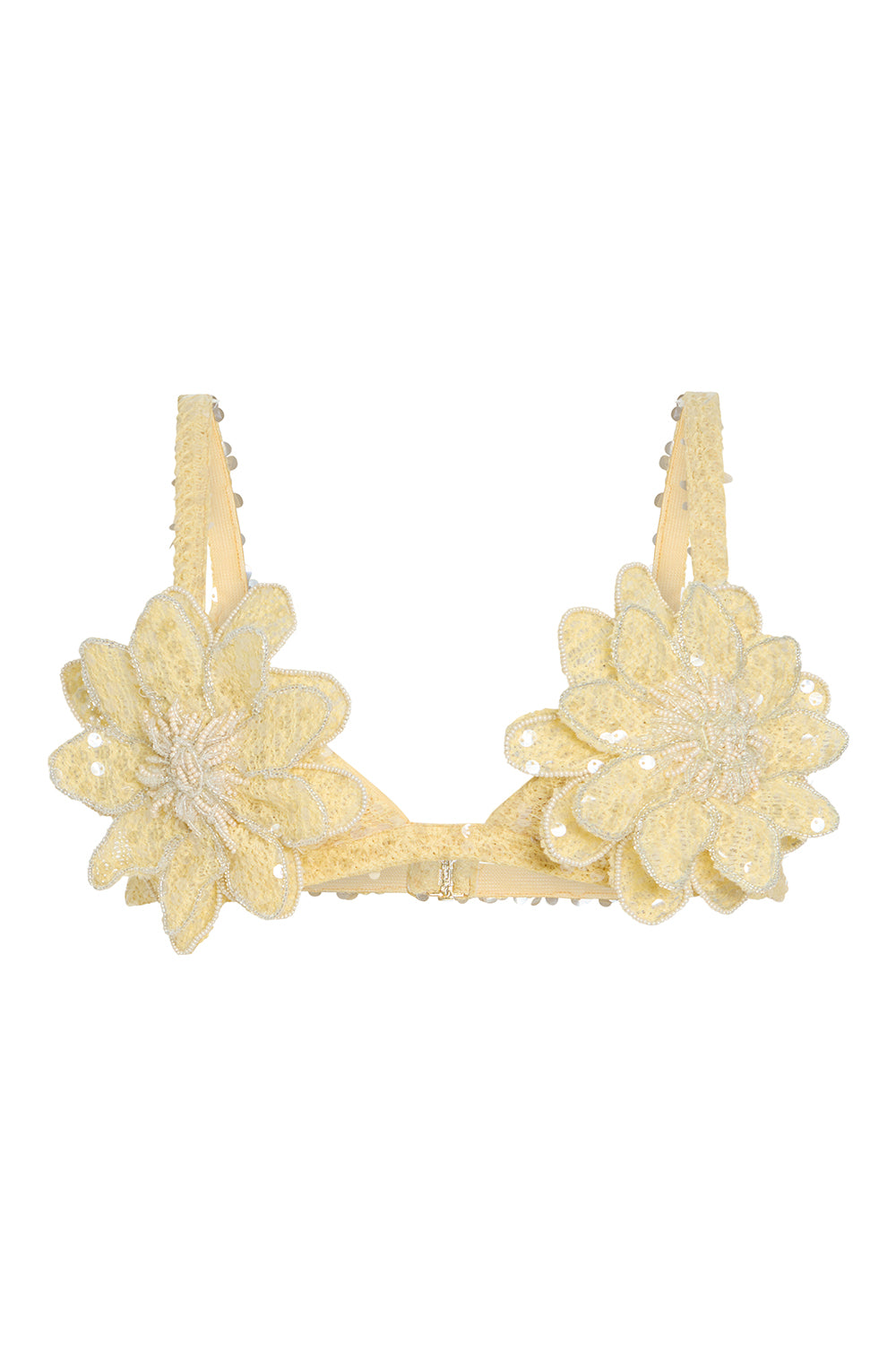 IARA CROCHET EMBROIDERED BRA TOP (RUNWAY)