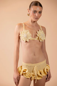 IARA CROCHET MINI SHORT (RUNWAY)
