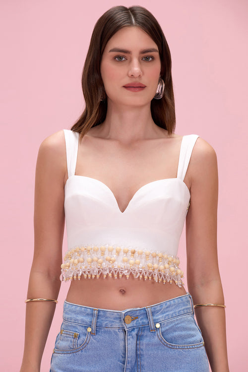 MEADOW LINEN TOP