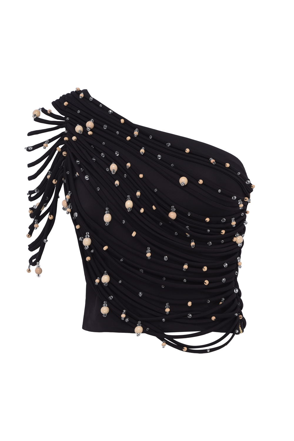LYRIA JERSEY PEARL TOP