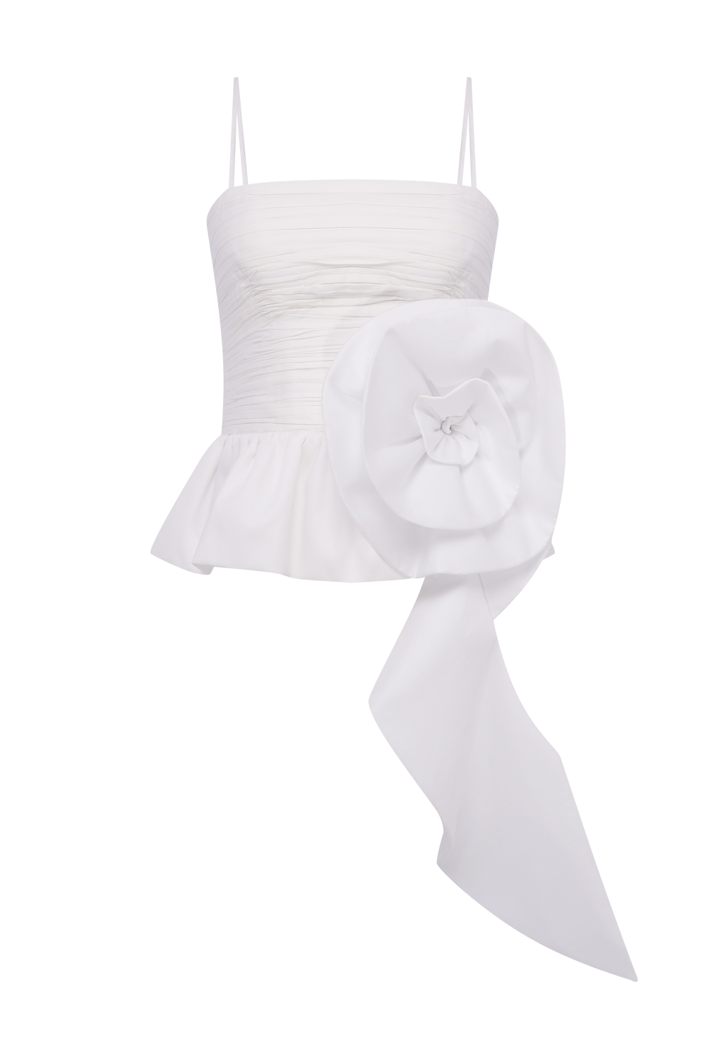 BLOSSOM POPLIN FLORAL TOP