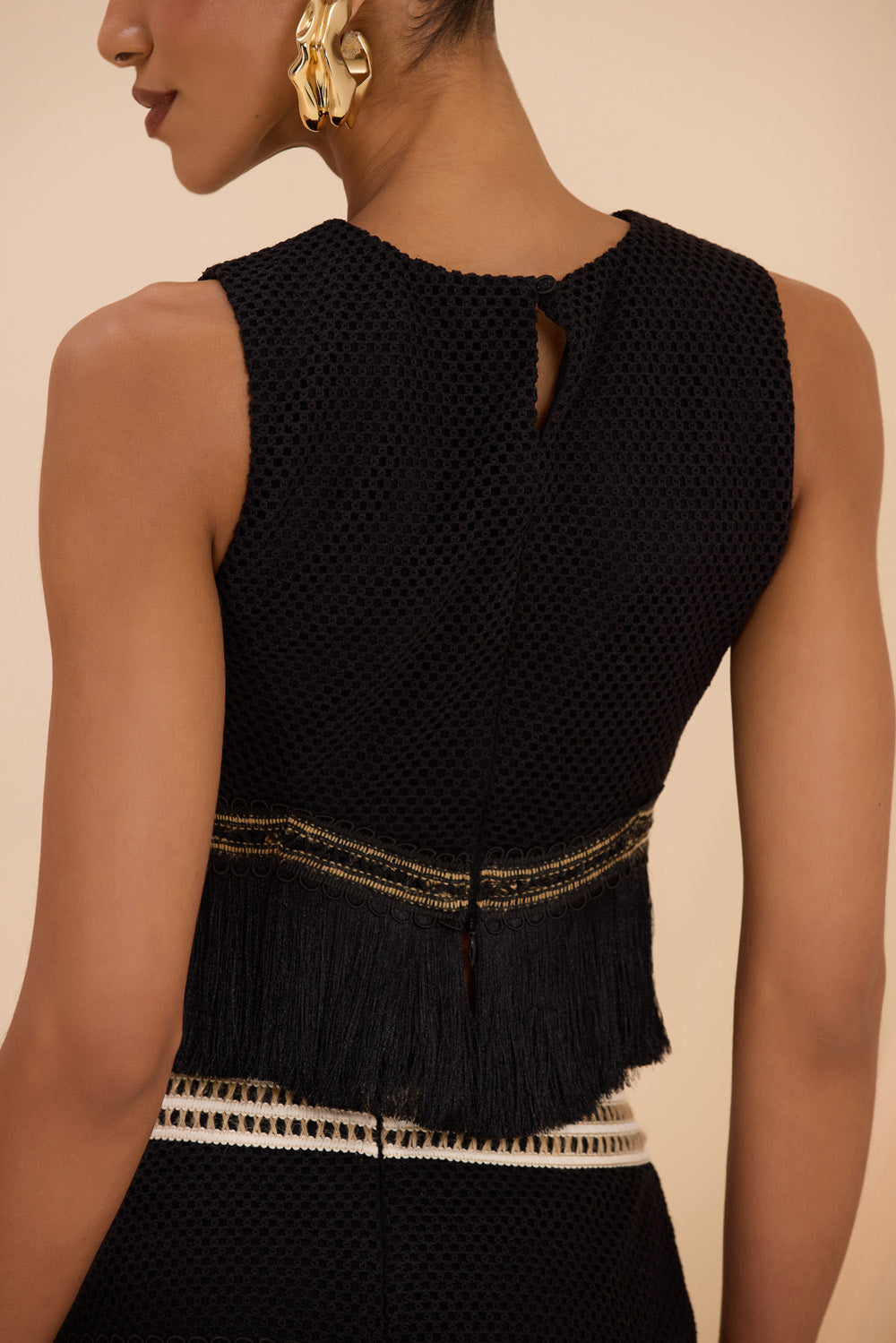 RITA FRINGE TOP