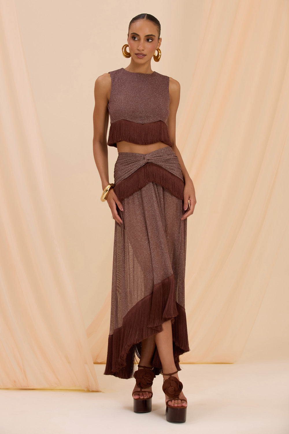 ALICIA TULLE MAXI SKIRT