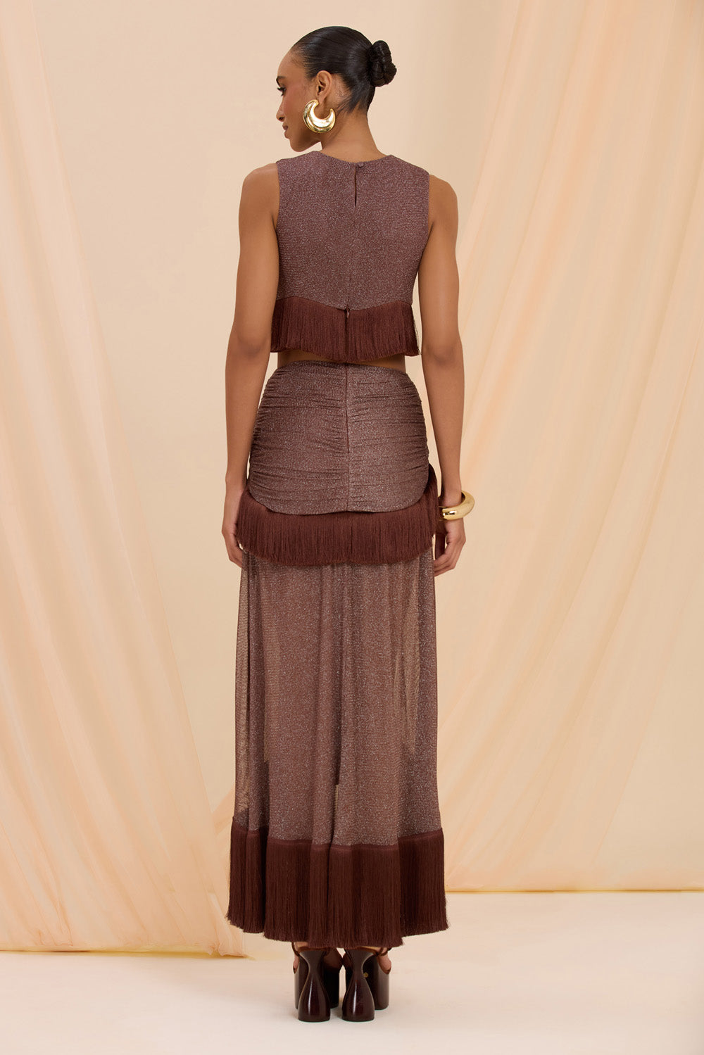 ALICIA TULLE MAXI SKIRT