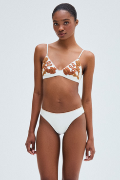 EMBROIDERED BIKINI BOTTOM