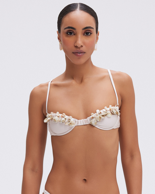 SEASHELL BIKINI TOP