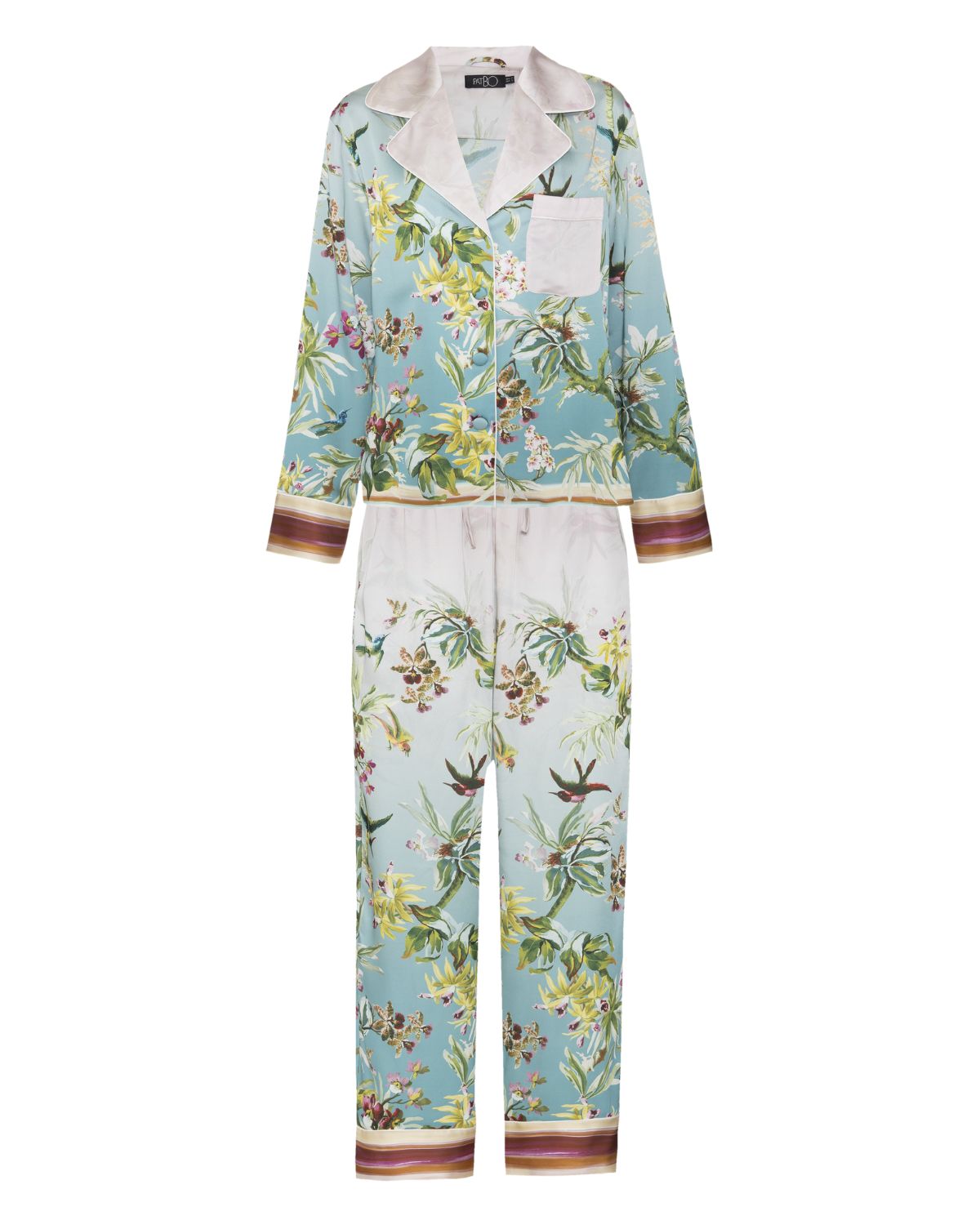 Babel Garden Long Pajamas