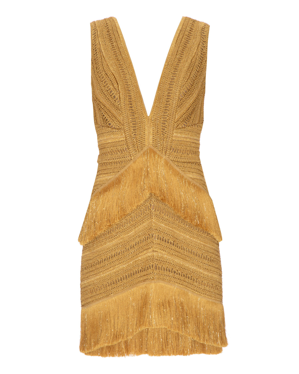 PAMPAS FRINGE MINI DRESS