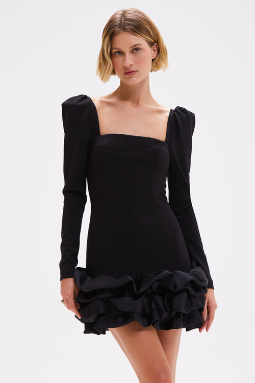 MYSTIQUE CREPE MINI DRESS