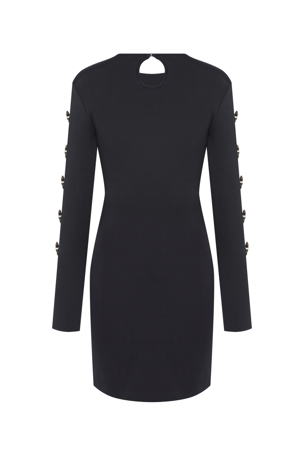 BIBI KNIT LONG SLEEVE MINI DRESS