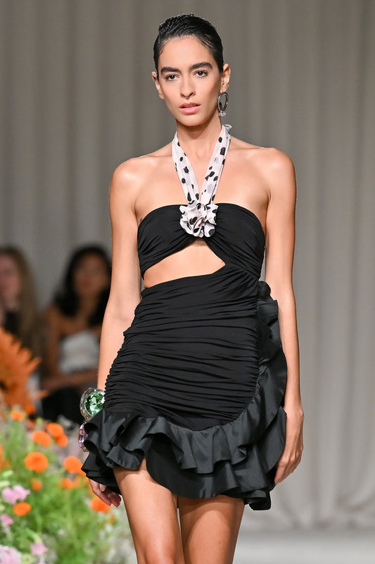 CECILIA TAFETA MINI DRESS (RUNWAY)