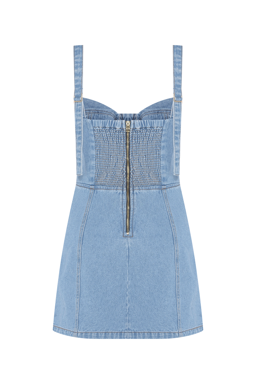 MARINA DENIM MINI DRESS