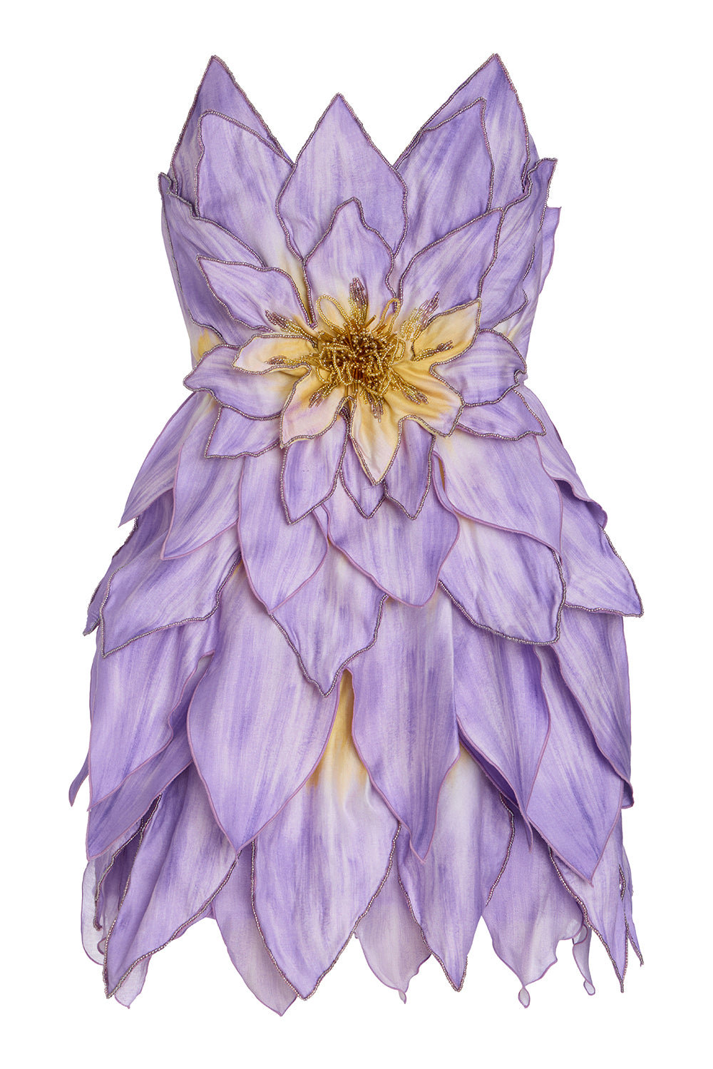 TULLE PINA FLOWER MINI DRESS (RUNWAY)