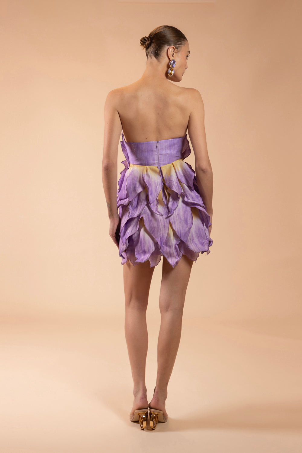 TULLE PINA FLOWER MINI DRESS (RUNWAY)