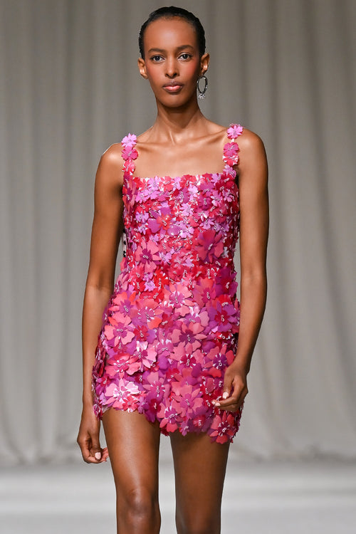 TULLE BLANCA MINI DRESS (RUNWAY)