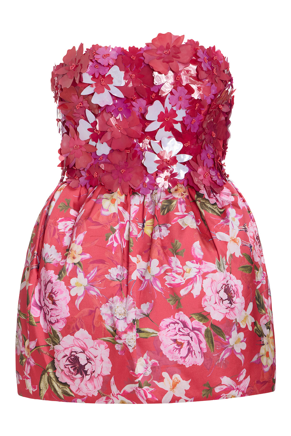 PEONY DOTS MINI DRESS (RUNWAY)