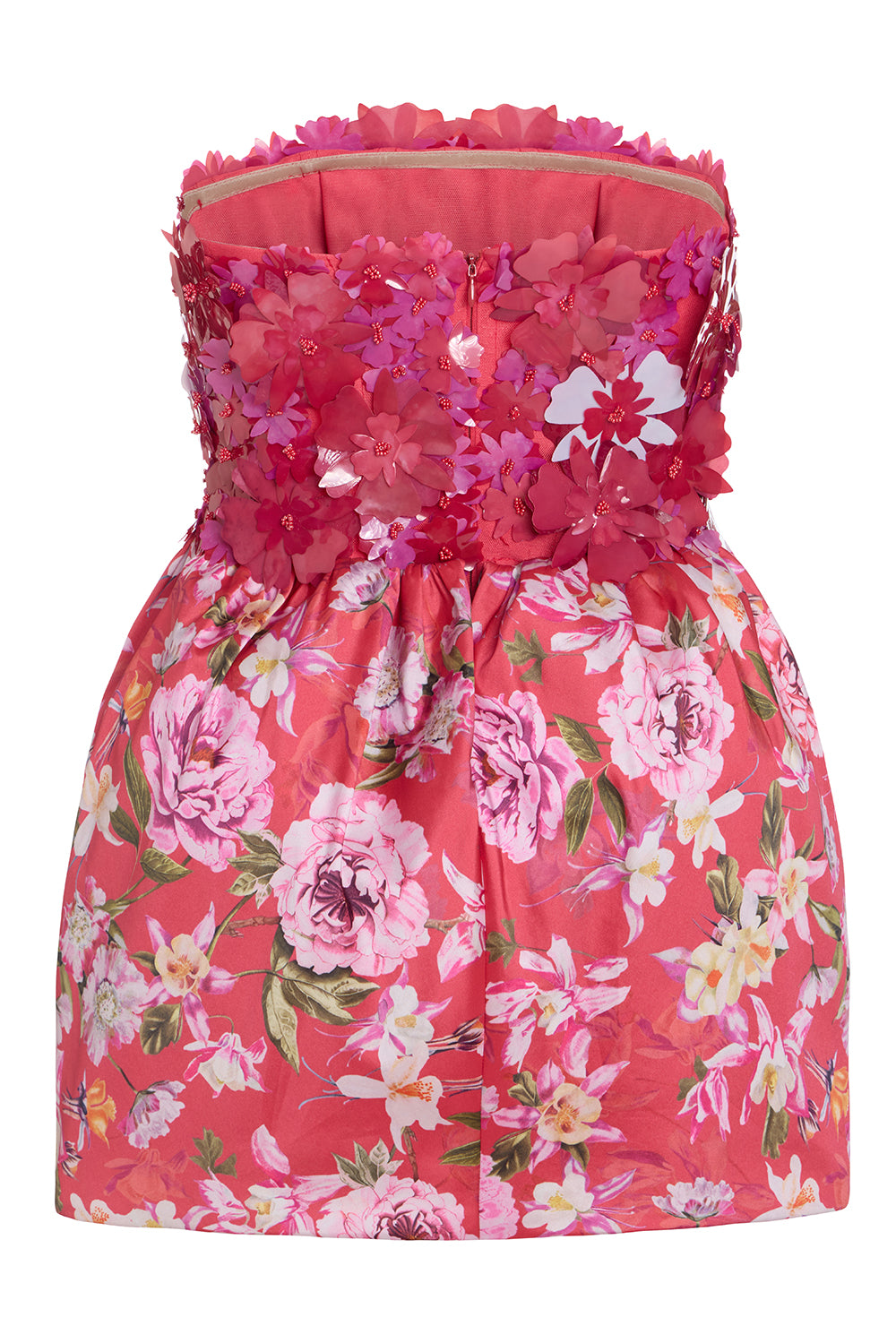 PEONY DOTS MINI DRESS (RUNWAY)