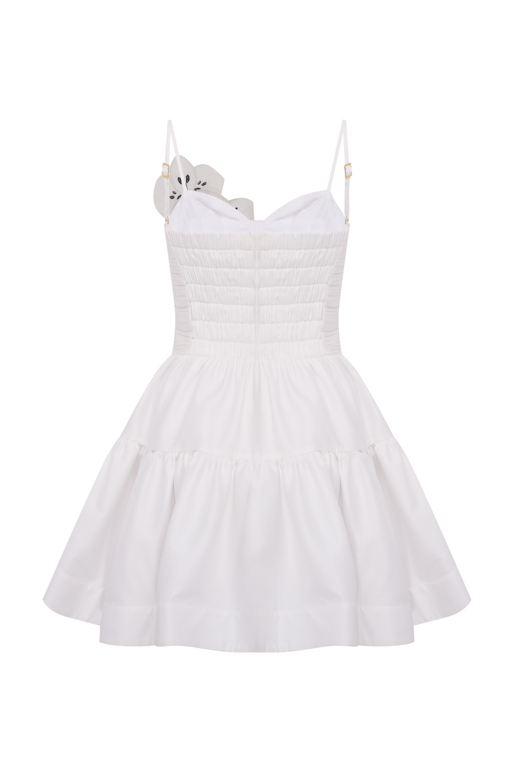 BLOSSOM POPLIN ORCHID MINI DRESS