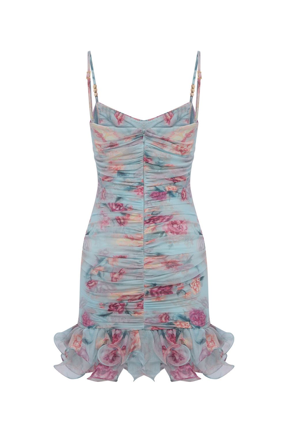 FLORA MIST MINI DRESS