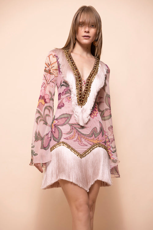 BOHO MINI DRESS