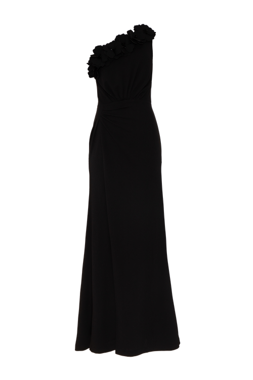 LIGHT SPOT CREPE GOWN