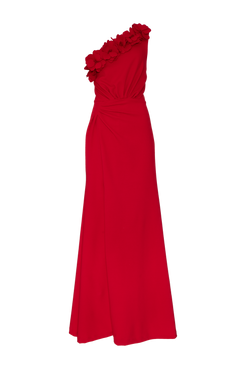 LIGHT SPOT CREPE GOWN