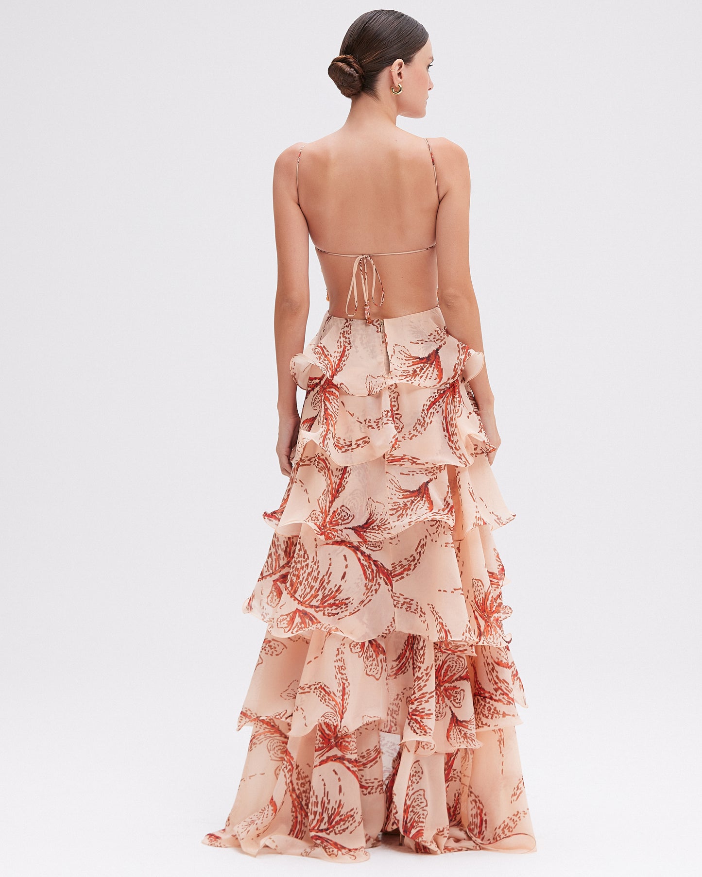 SUNSET BUTTERFLY MAXI DRESS (RUNWAY)