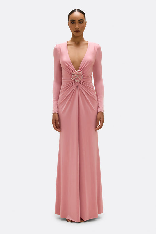 SUNKISSED JERSEY MAXI DRESS