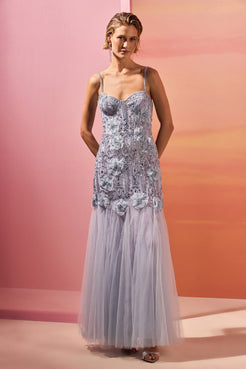 CRYSTAL MOONLIGHT MAXI DRESS
