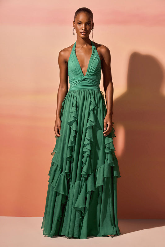 DAYDREAM CHIFFON LONG DRESS