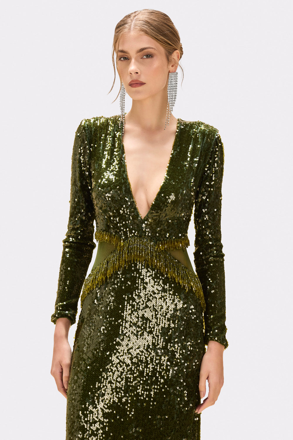 BOSSA SEQUIN GOWN