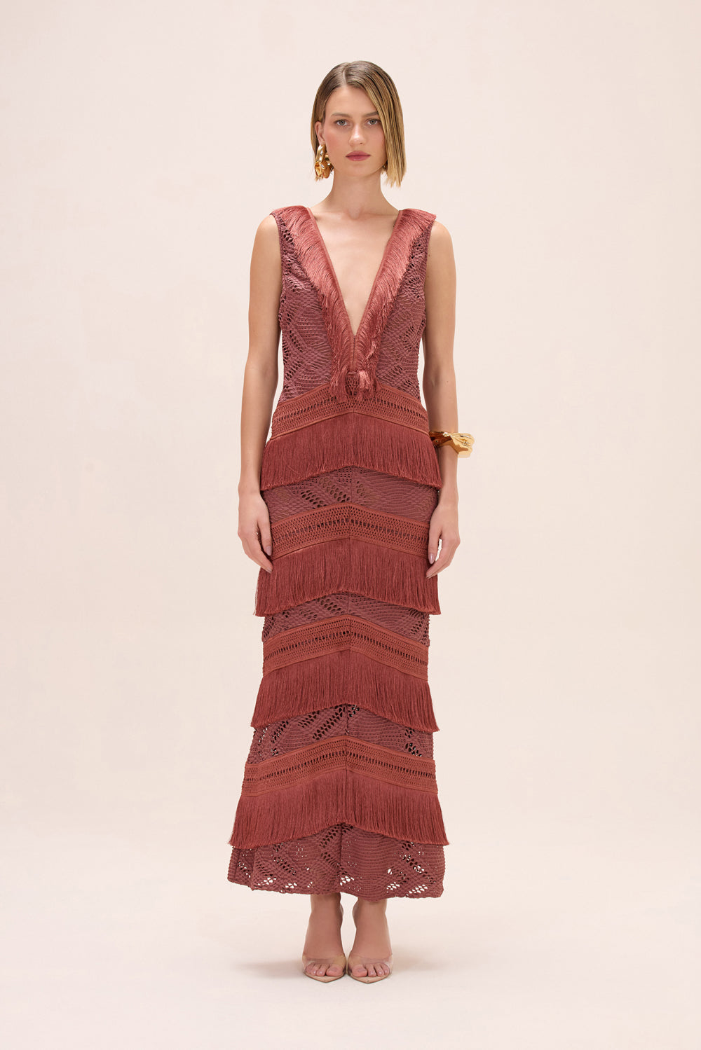 LYRA MESH MAXI DRESS