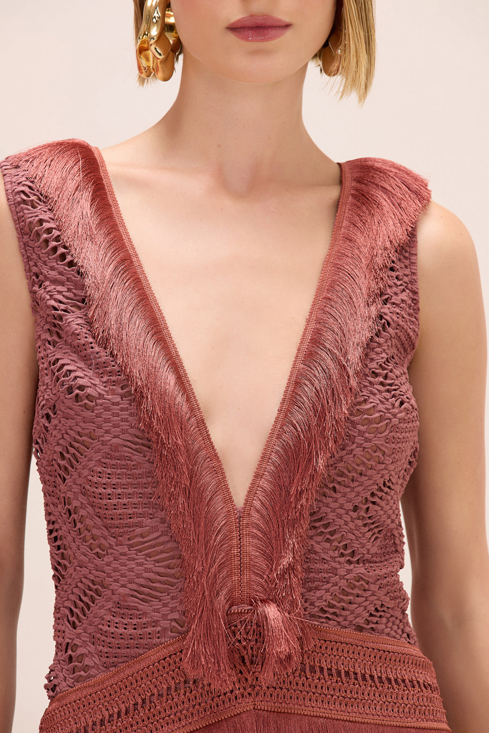 LYRA MESH MAXI DRESS