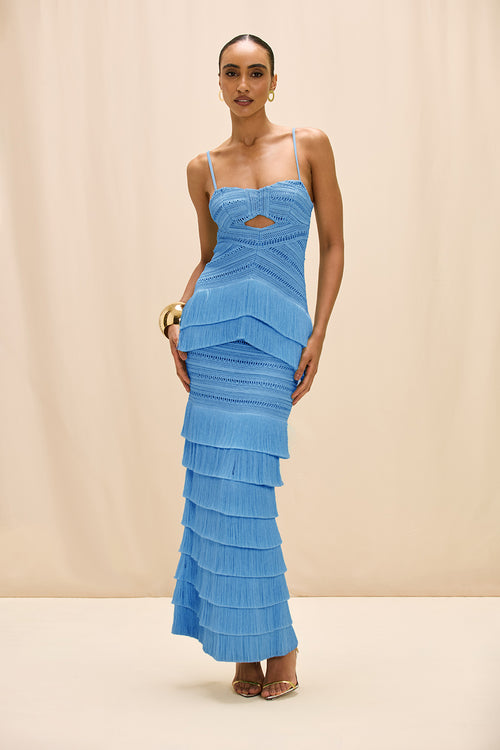 CLARA FRINGE MAXI DRESS 12
