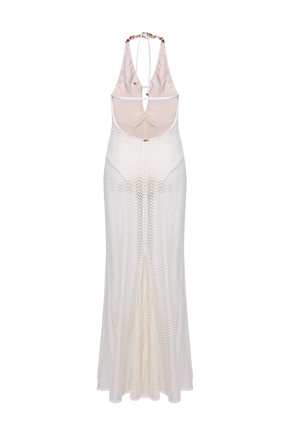 WAVE MESH BEACH DRESS