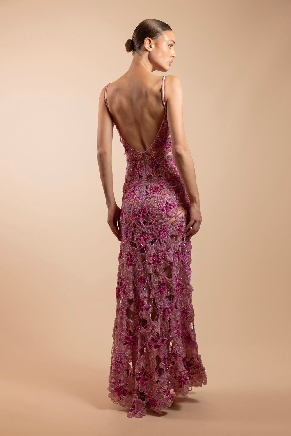 AMELIA EMBROIDERY MAXI DRESS