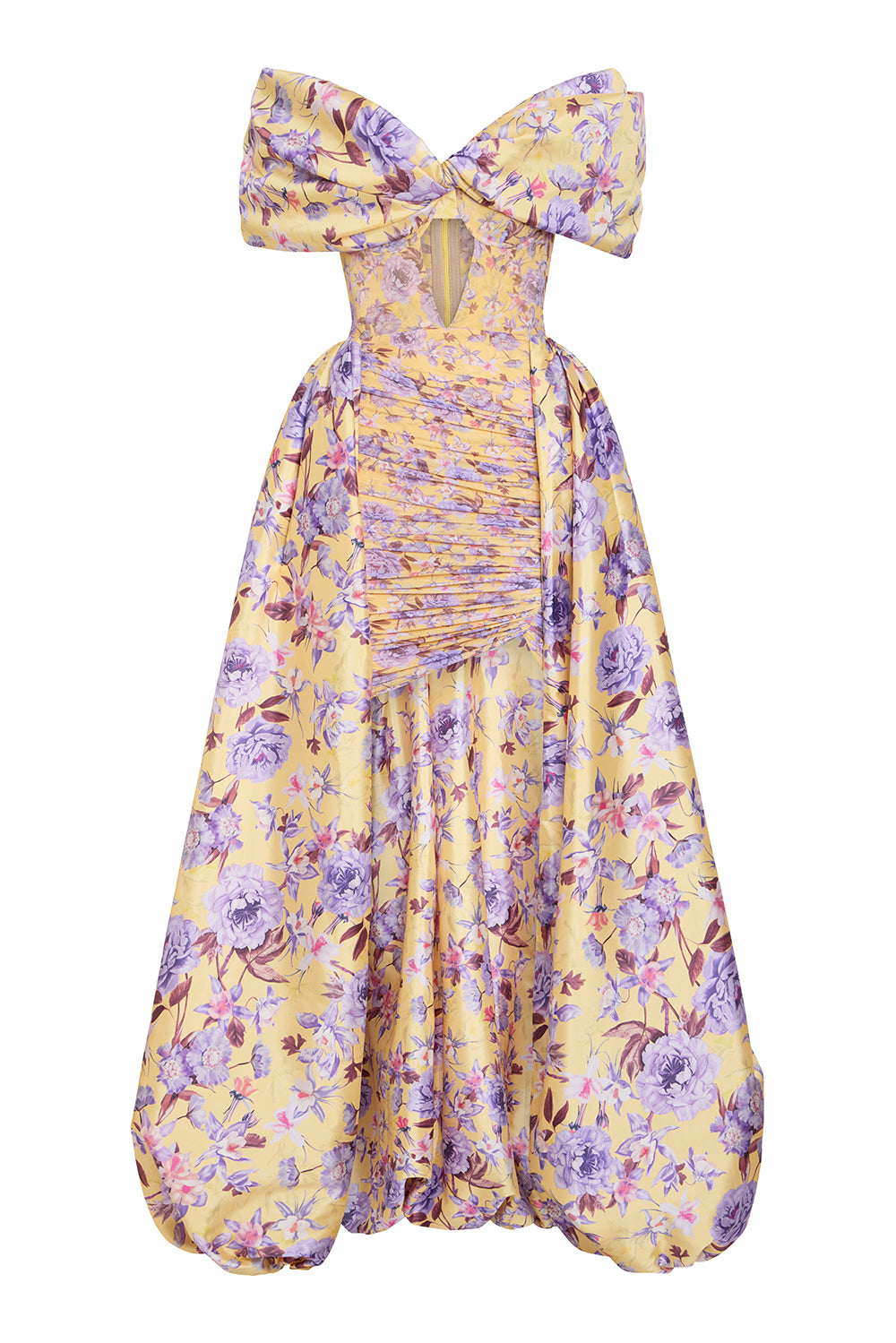 PEONY DOTS MAXI DRESS (RUNWAY)