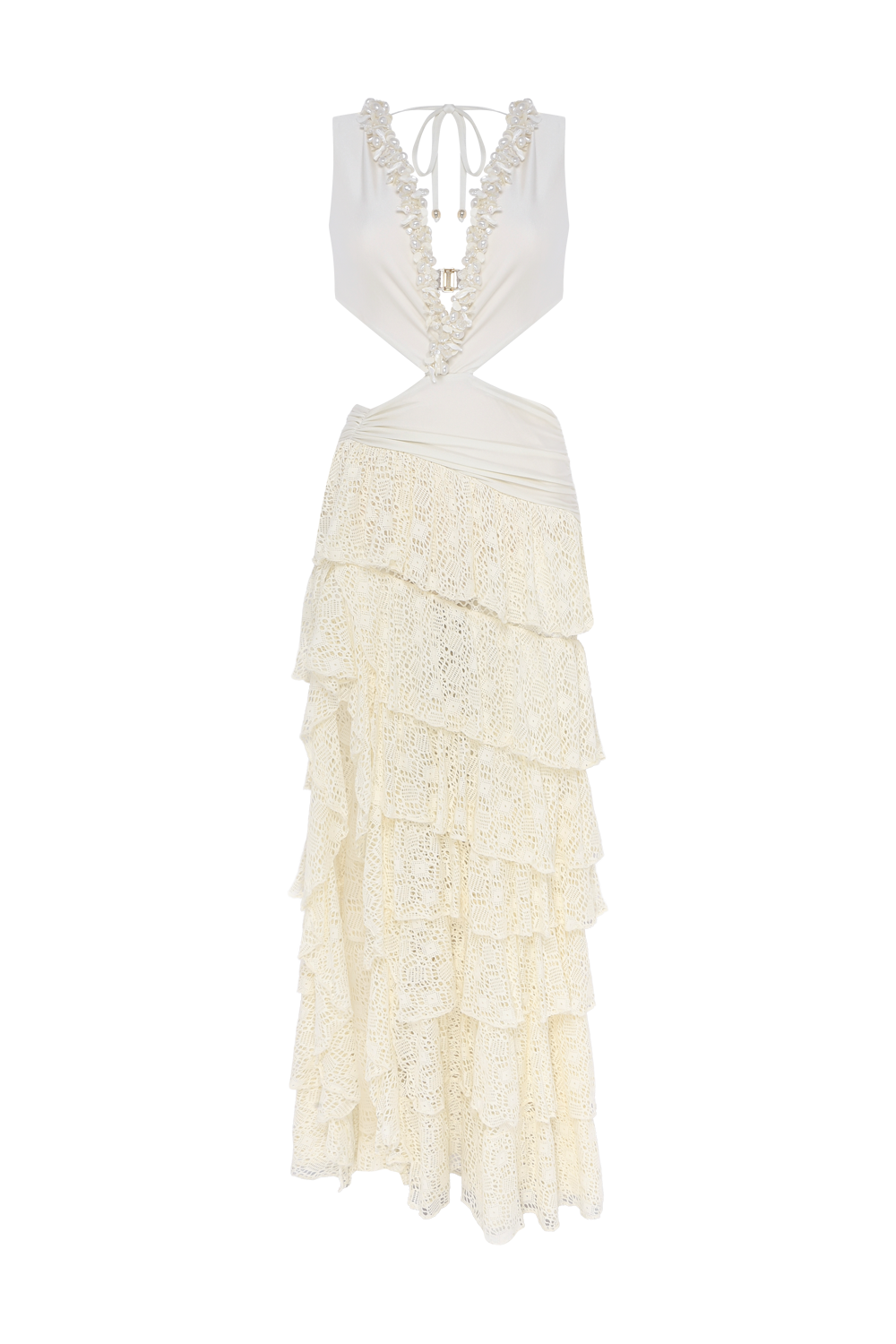 MARTINA LYCRA MAXI DRESS