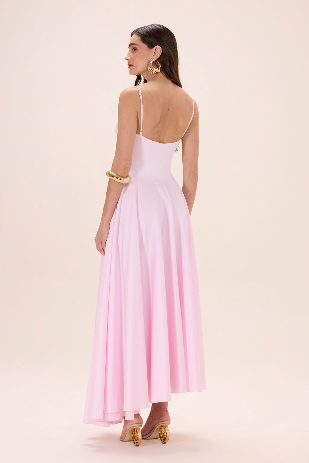 TRICOLINE LOTUS MAXI DRESS
